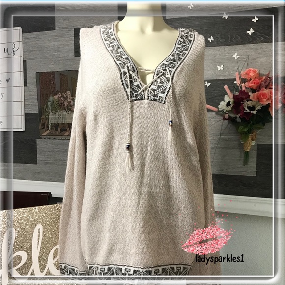 Tops - Alpaca Hoodie From Peru Sz Small